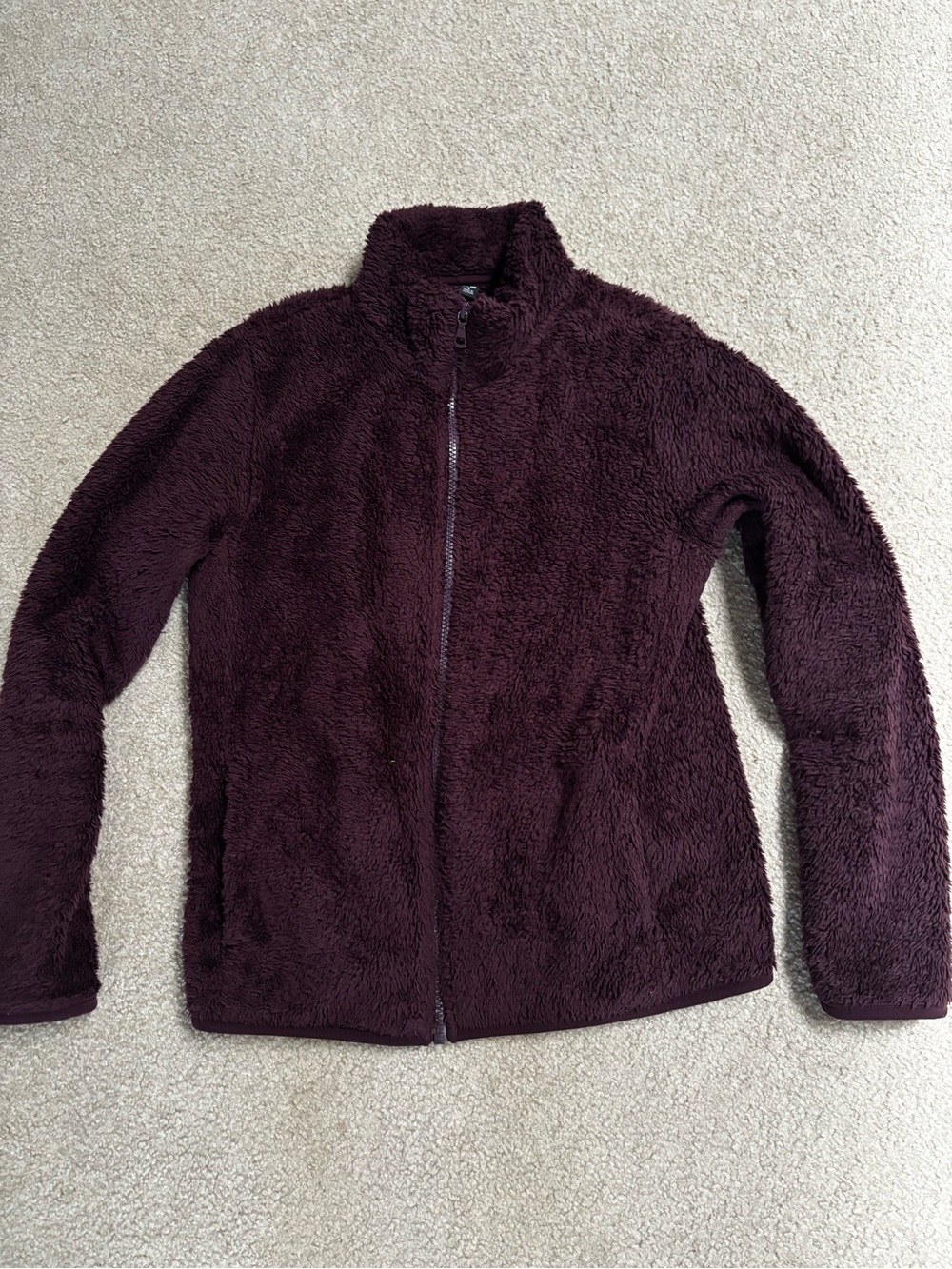 Uniqlo Full‑Zip Sherpa Jacket